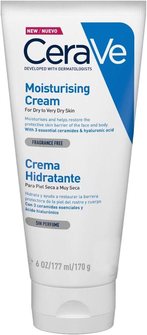 Mejor crema hidratante piel seca y sensible CeraVe Crema